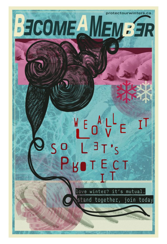 Student: Emily B., Designer: David Carson, Cause: Climate Change (Fall 2023)
